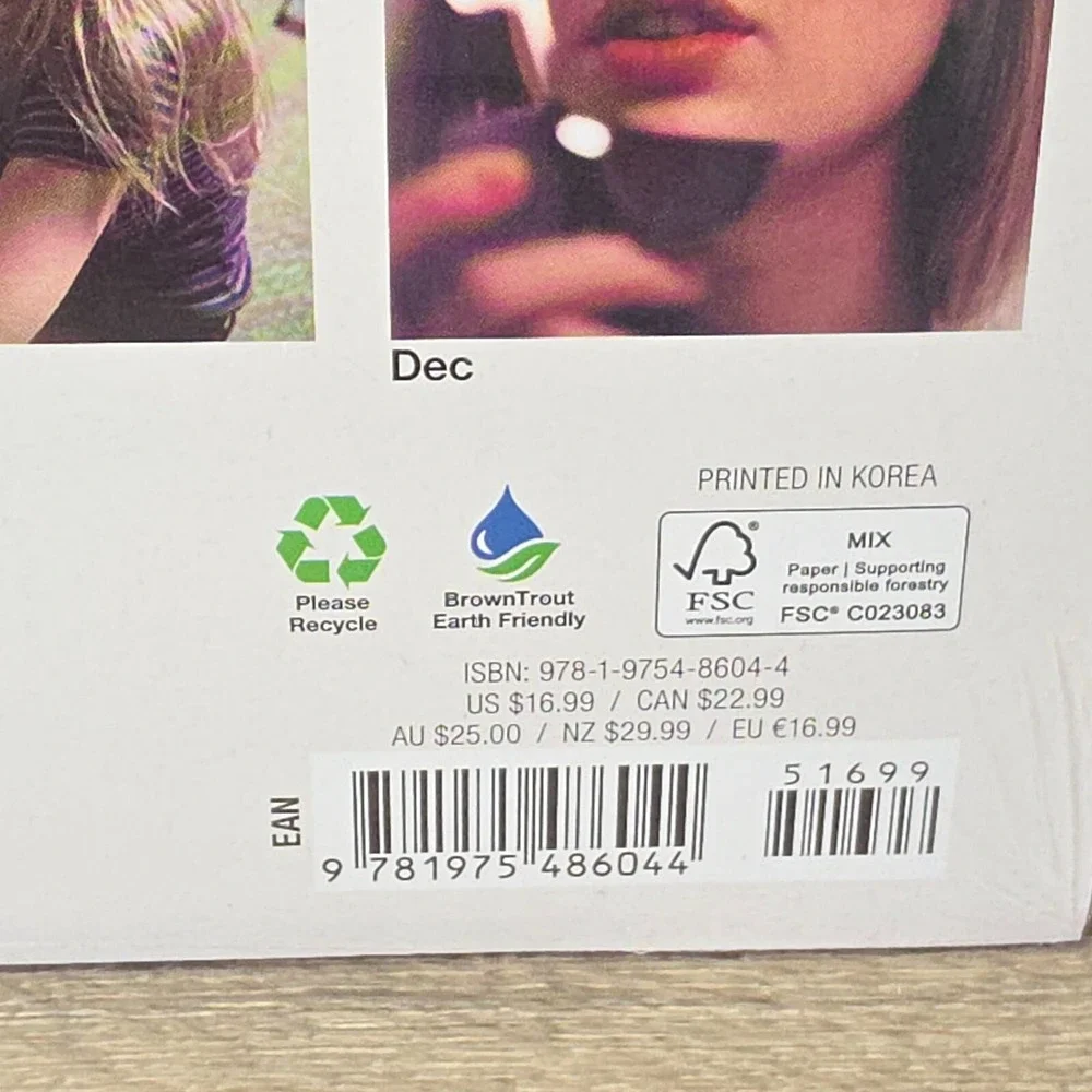 Taylor Swift OFFICIAL 2025 12x24
